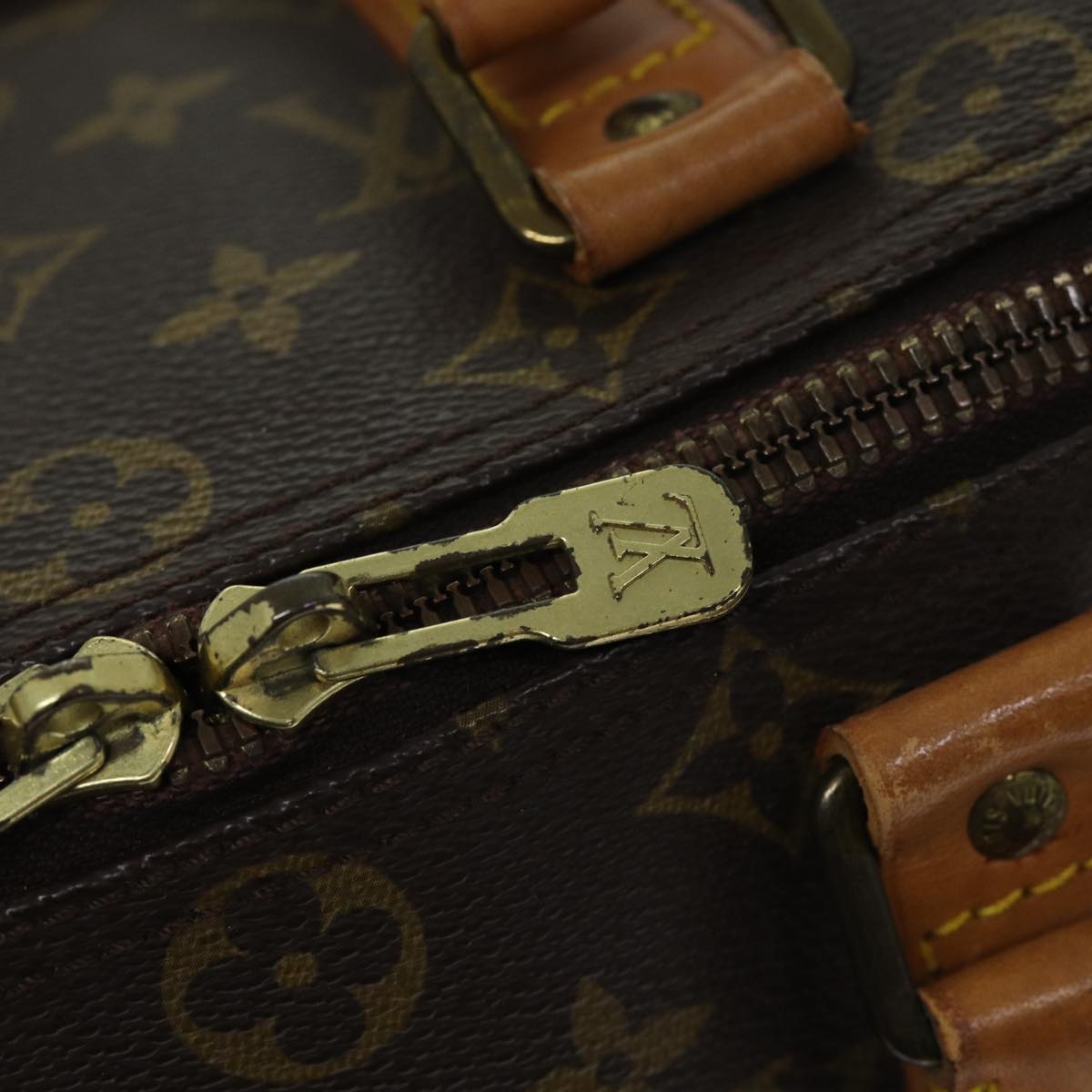 LOUIS VUITTON Monogram Keepall 45 Boston Bag M41428 LV 70984
