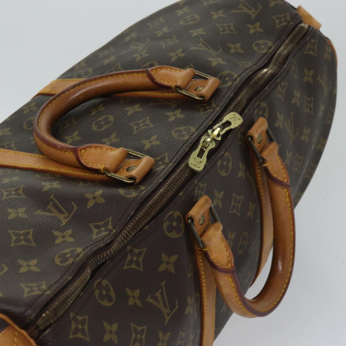 LOUIS VUITTON Monogram Keepall 45 Boston Bag M41428 LV 70984