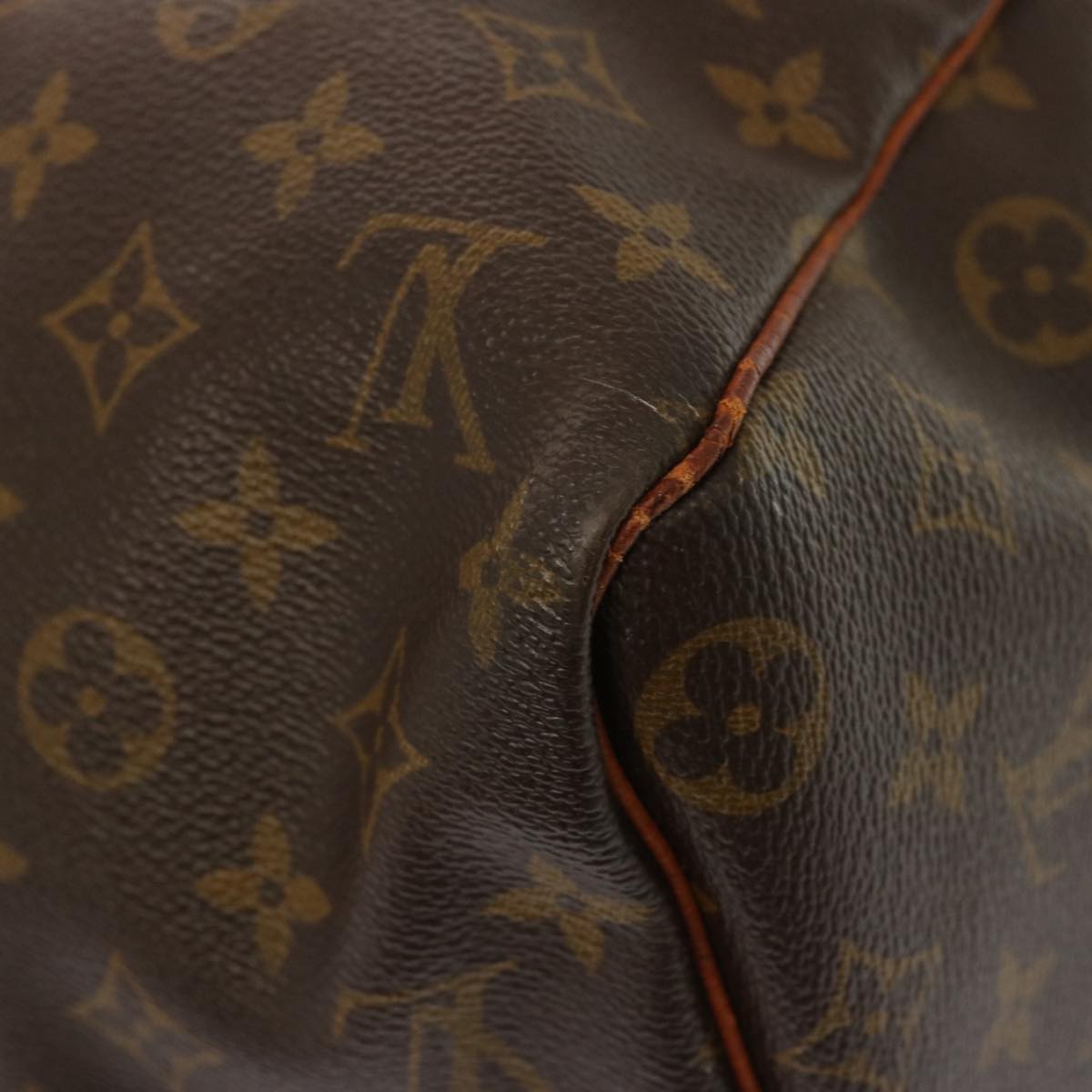 LOUIS VUITTON Monogram Keepall 45 Boston Bag M41428 LV 70985