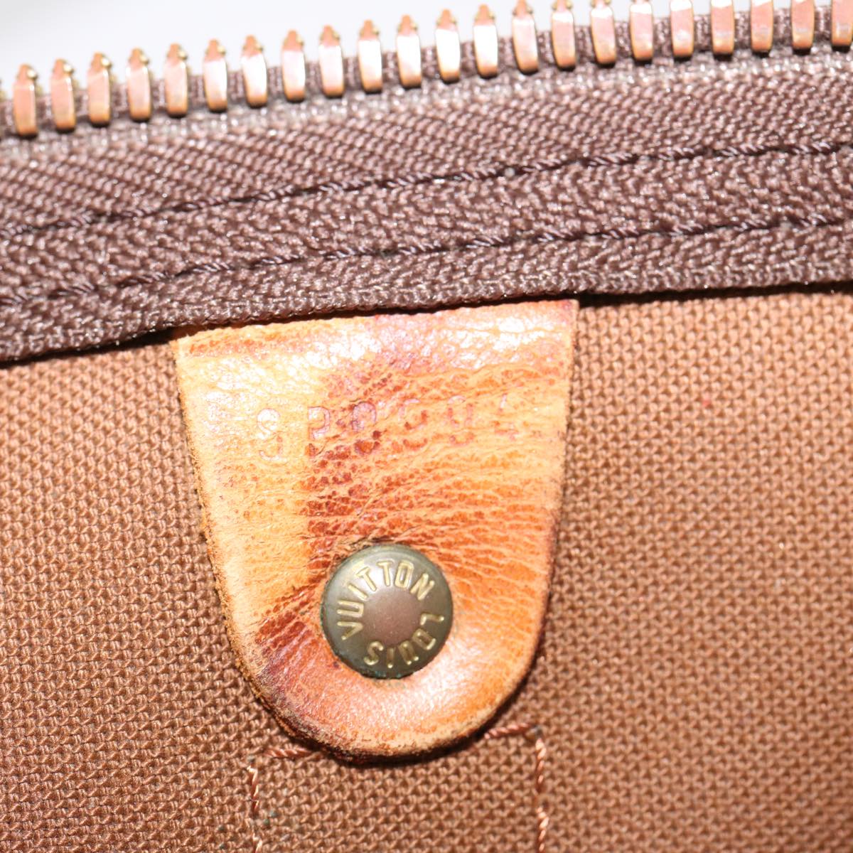 LOUIS VUITTON Monogram Keepall 45 Boston Bag M41428 LV 70985