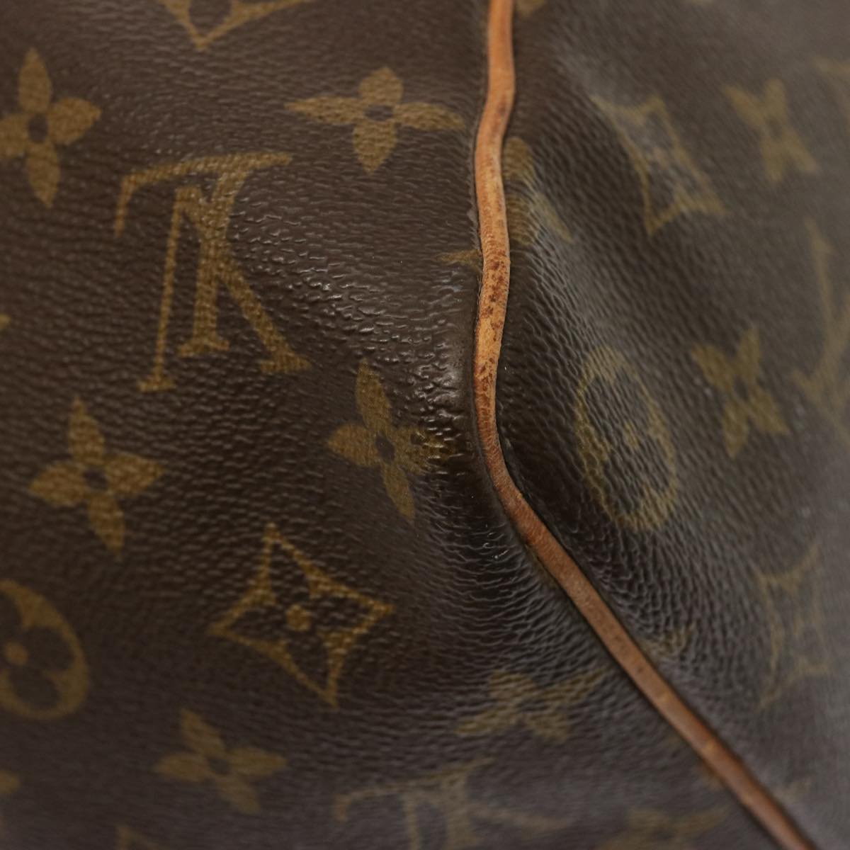 LOUIS VUITTON Monogram Keepall 45 Boston Bag M41428 LV 70986