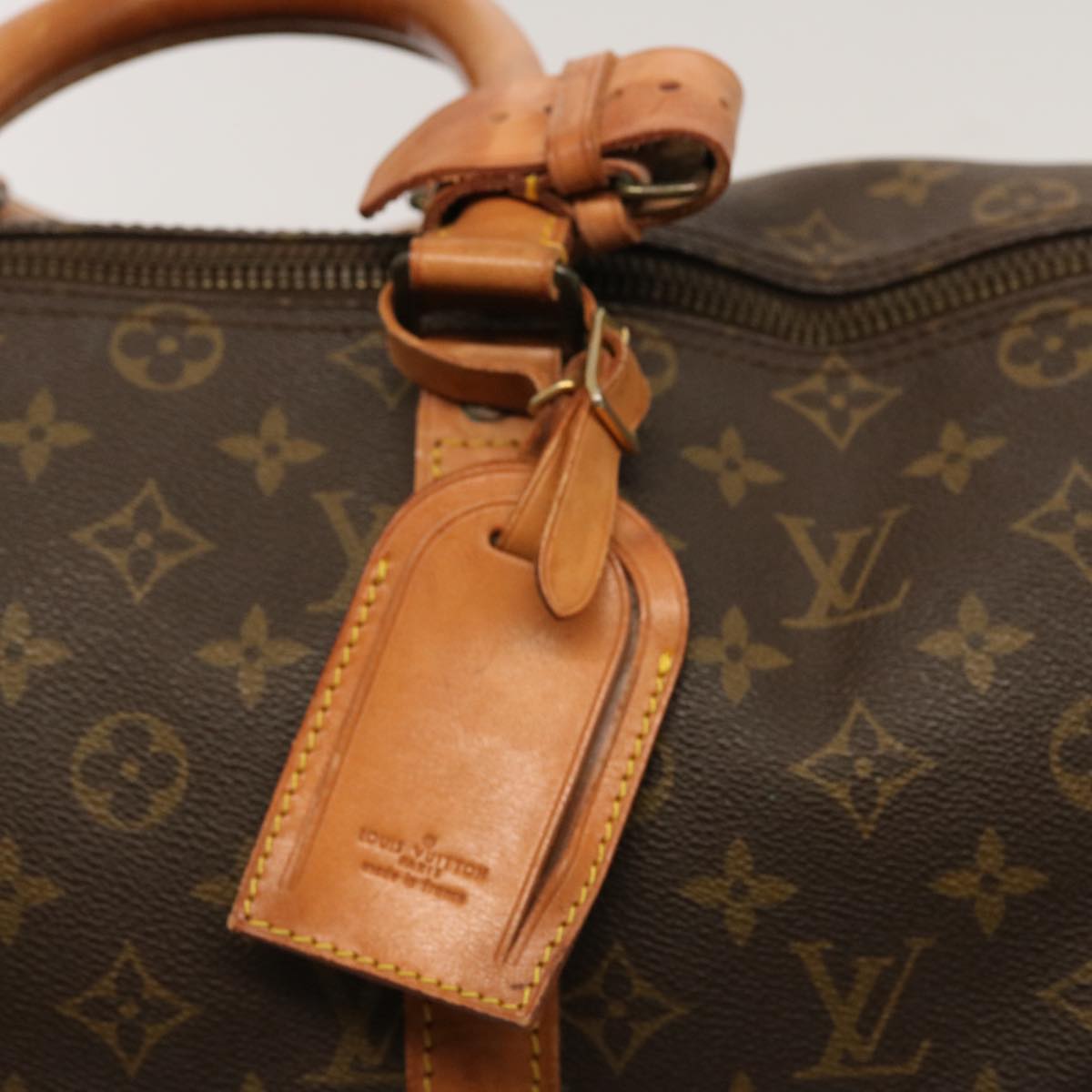 LOUIS VUITTON Monogram Keepall 45 Boston Bag M41428 LV 70986