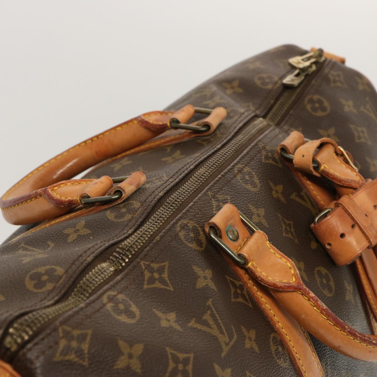LOUIS VUITTON Monogram Keepall 45 Boston Bag M41428 LV 70986