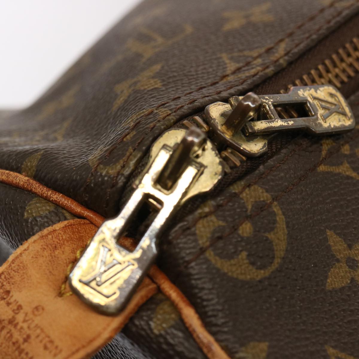 LOUIS VUITTON Monogram Keepall 50 Boston Bag M41426 LV 70988