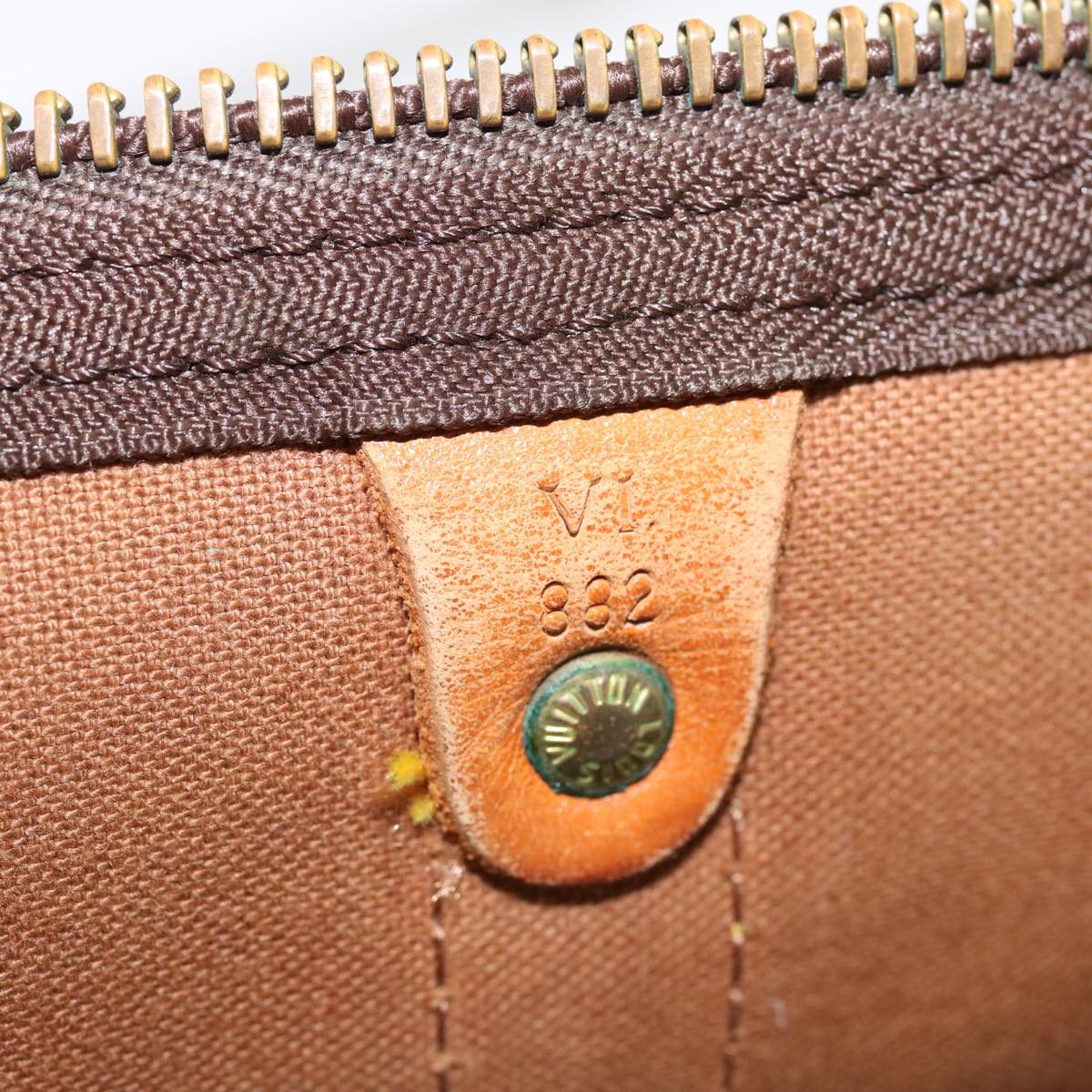 LOUIS VUITTON Monogram Keepall 50 Boston Bag M41426 LV 70988
