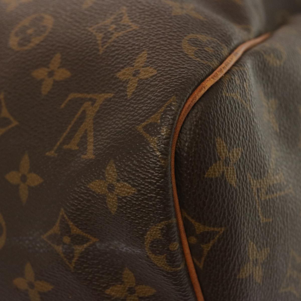 LOUIS VUITTON Monogram Keepall 55 Boston Bag M41424 LV 70992