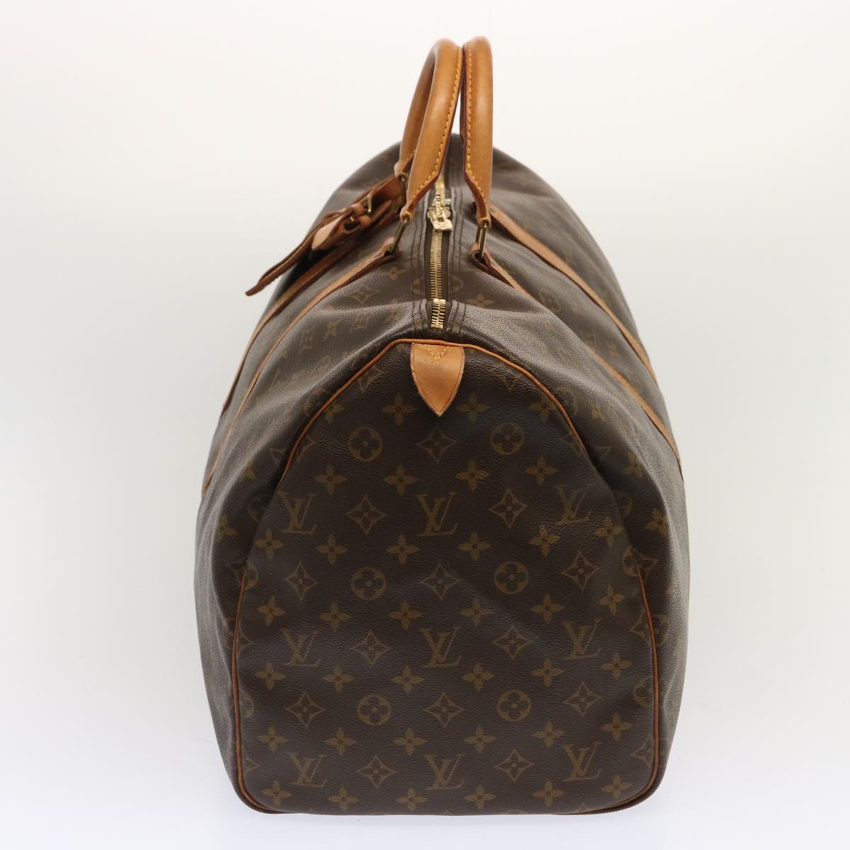 LOUIS VUITTON Monogram Keepall 55 Boston Bag M41424 LV 70992