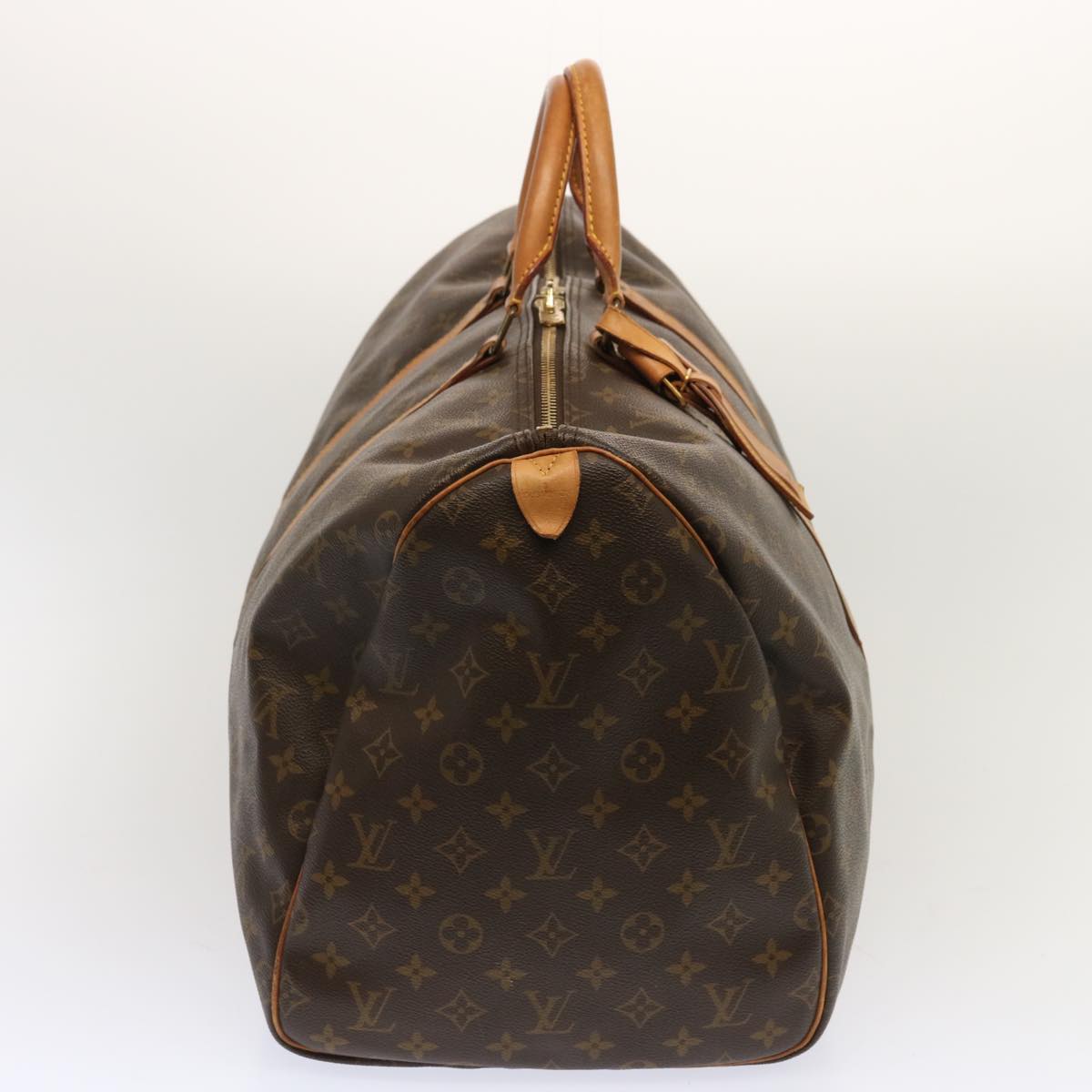LOUIS VUITTON Monogram Keepall 55 Boston Bag M41424 LV 70992