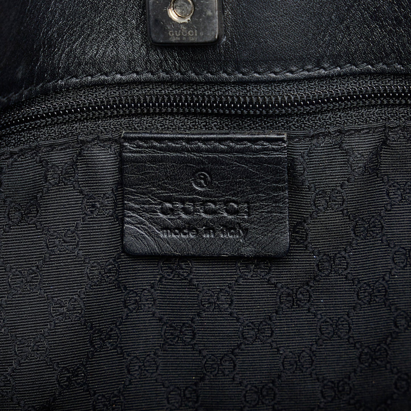Black Gucci Web Tote