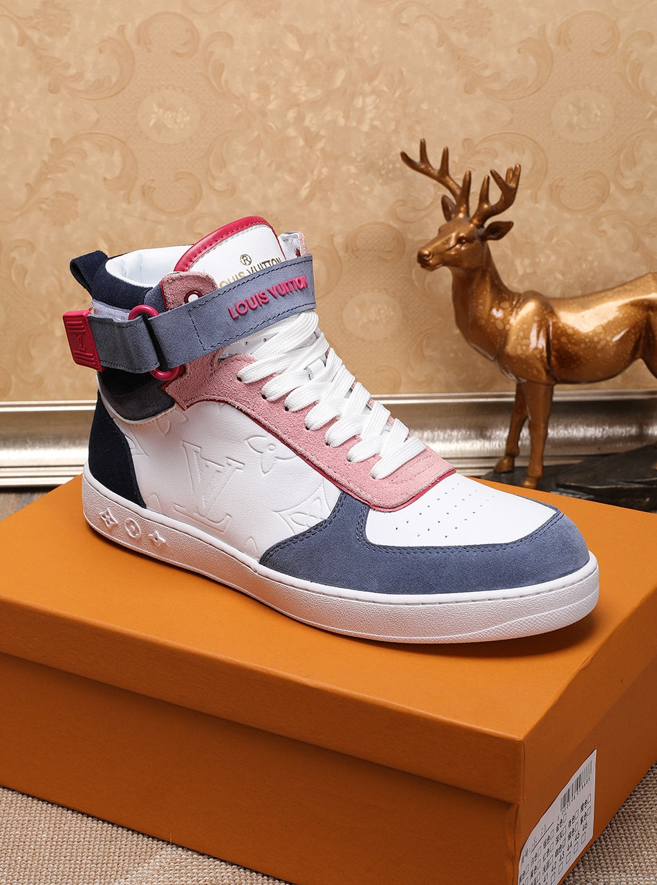 GLM - LUV High Top White Sneaker