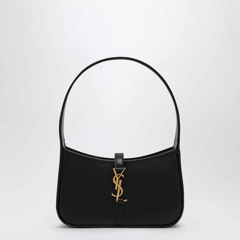 Saint Laurent Le 5 A 7 Black Shoulder Bag Women