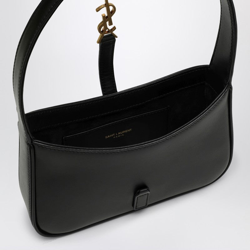 Saint Laurent Le 5 A 7 Black Shoulder Bag Women