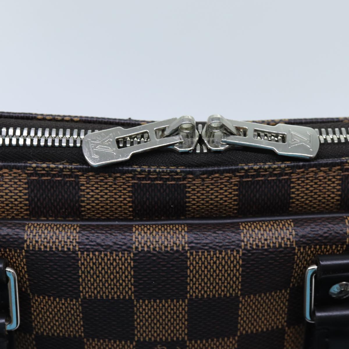 LOUIS VUITTON Damier Ebene Porte Documents Voyage PM Bag 2way N41466 71037