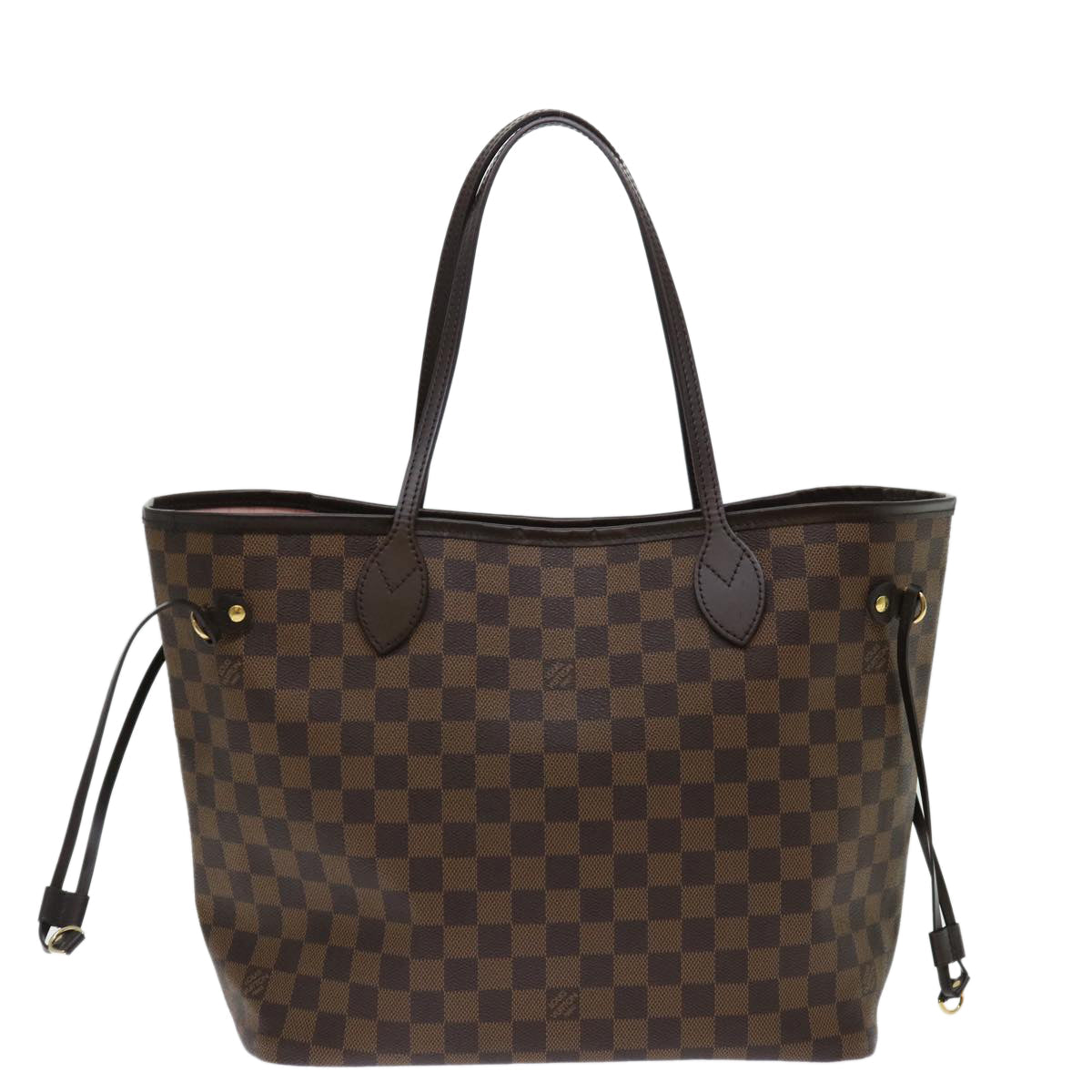 LOUIS VUITTON Damier Ebene Neverfull MM Tote Bag N51105 LV 71038A
