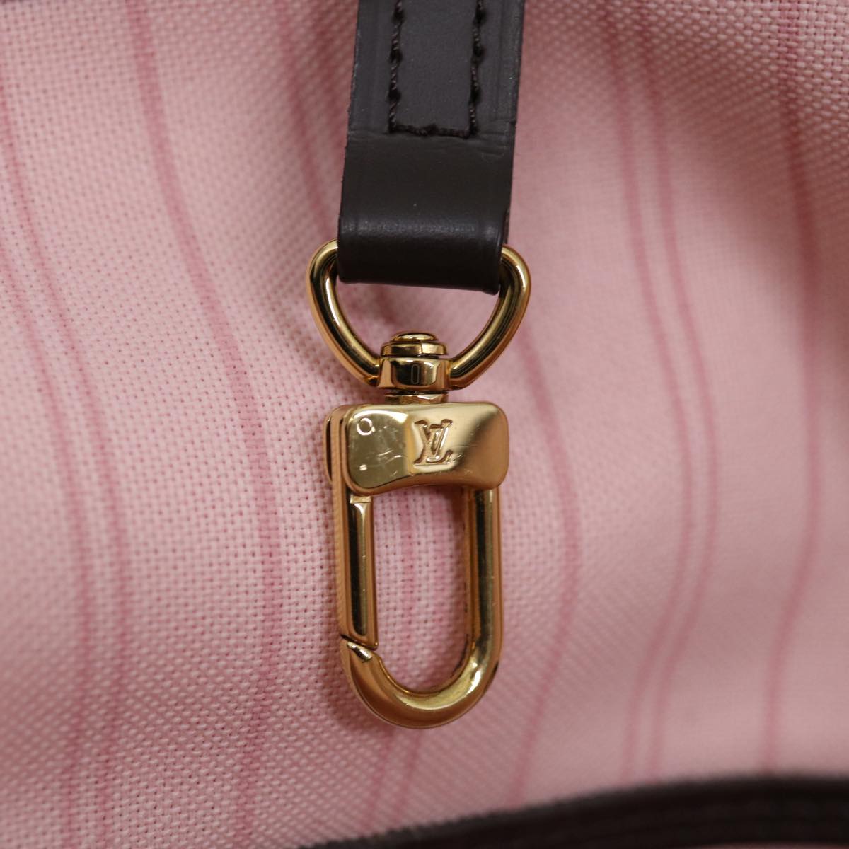 LOUIS VUITTON Damier Ebene Neverfull MM Tote Bag N51105 LV 71038A