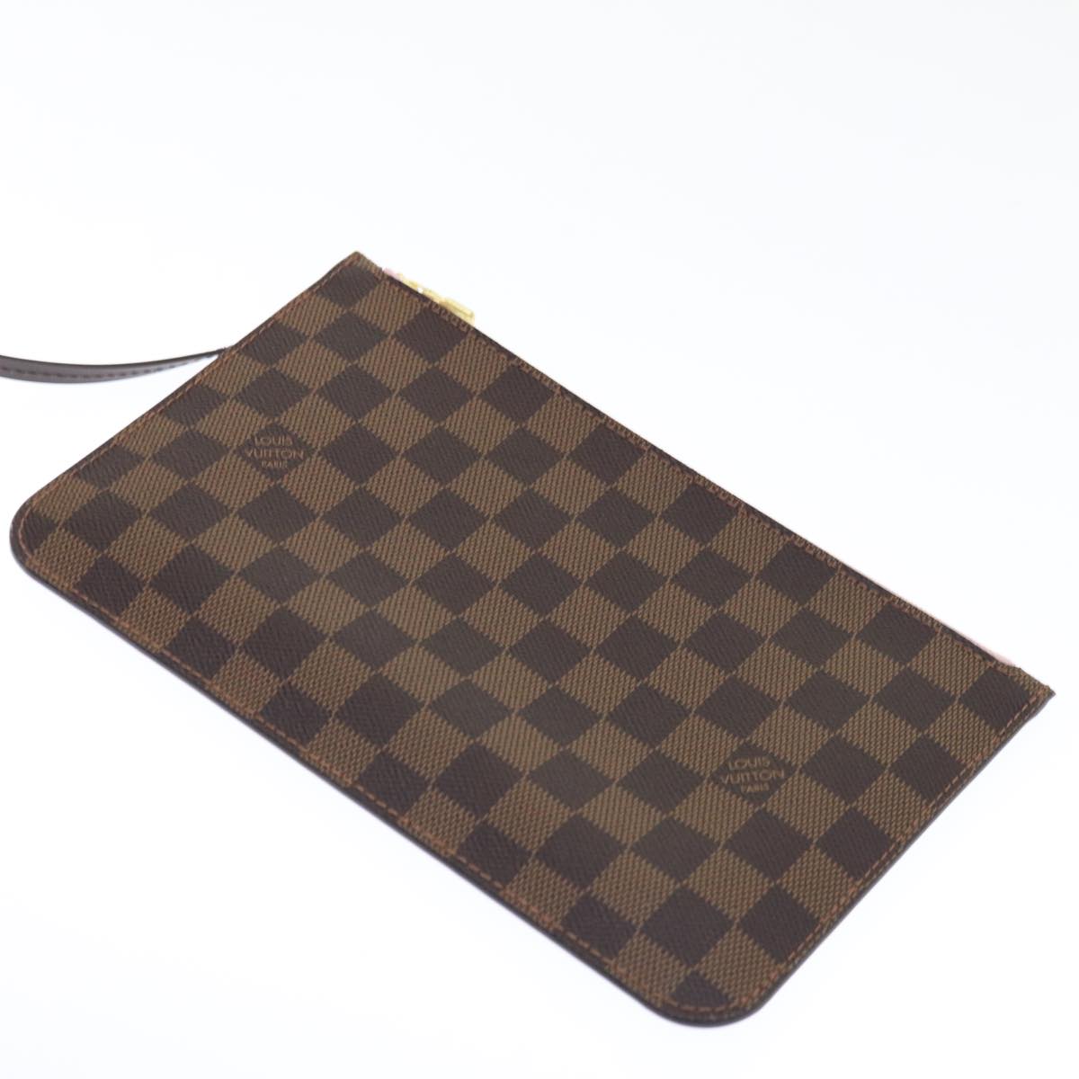 LOUIS VUITTON Damier Ebene Neverfull MM Tote Bag N51105 LV 71038A