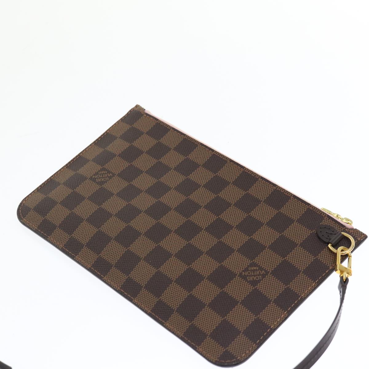 LOUIS VUITTON Damier Ebene Neverfull MM Tote Bag N51105 LV 71038A