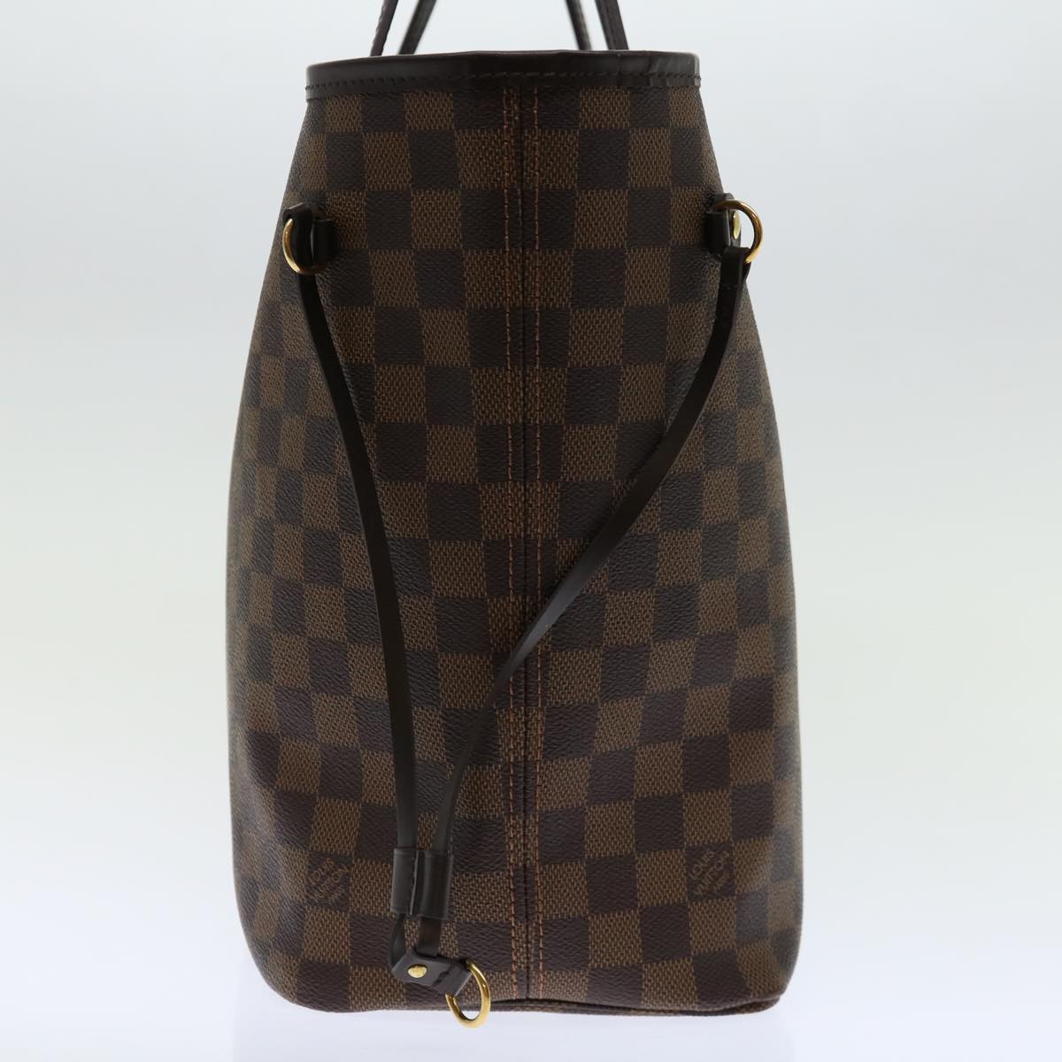 LOUIS VUITTON Damier Ebene Neverfull MM Tote Bag N51105 LV 71038A