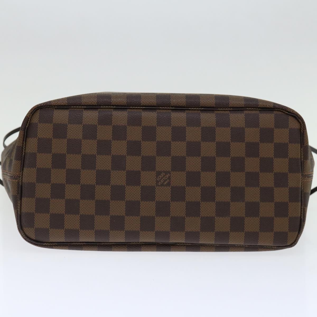 LOUIS VUITTON Damier Ebene Neverfull MM Tote Bag N51105 LV 71038A