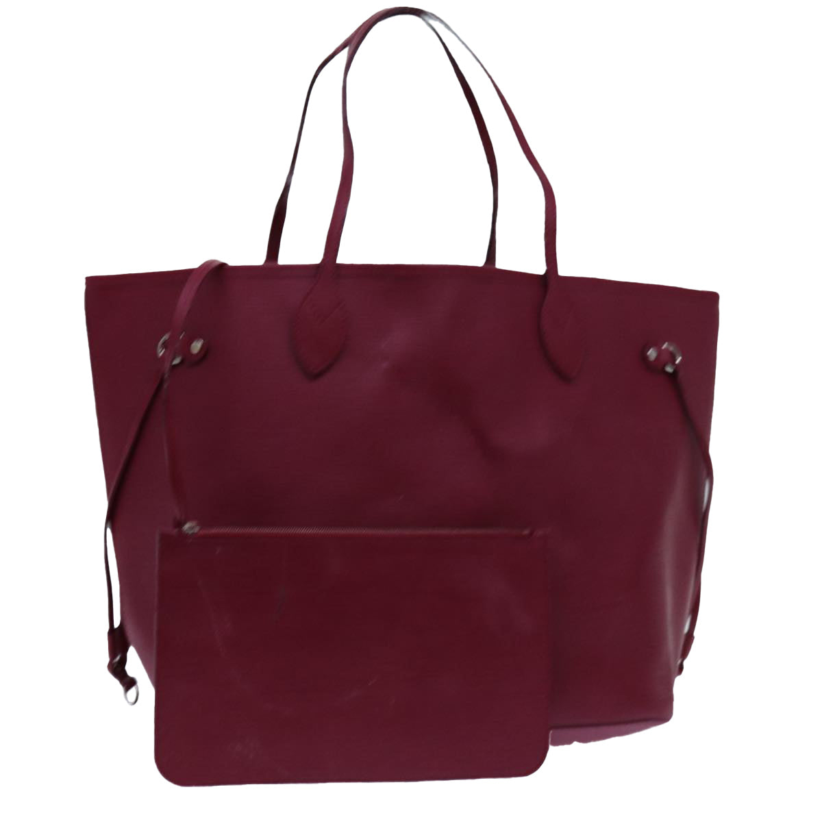 LOUIS VUITTON Epi Neverfull MM Tote Bag Fuchsia M40882 LV 71039