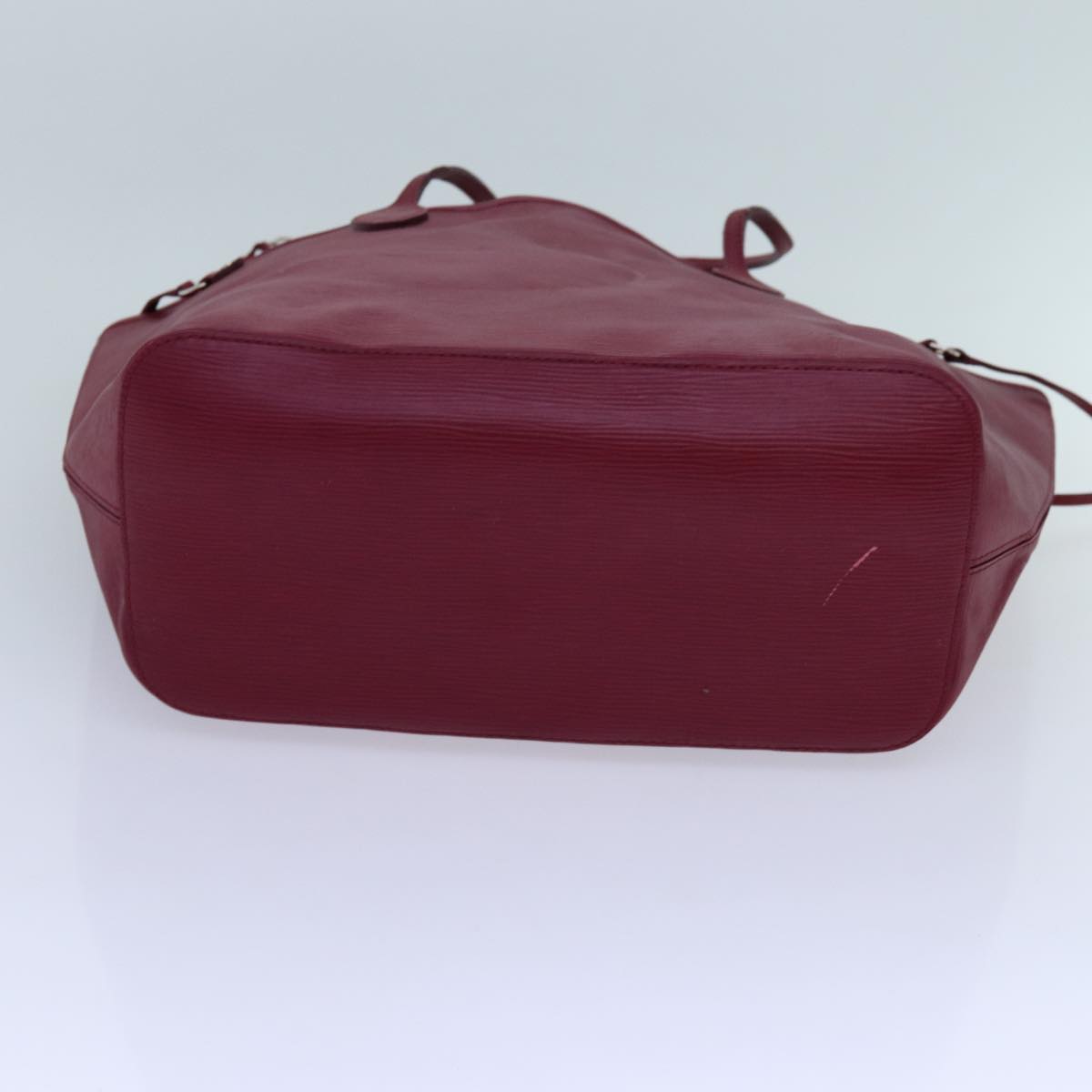 LOUIS VUITTON Epi Neverfull MM Tote Bag Fuchsia M40882 LV 71039