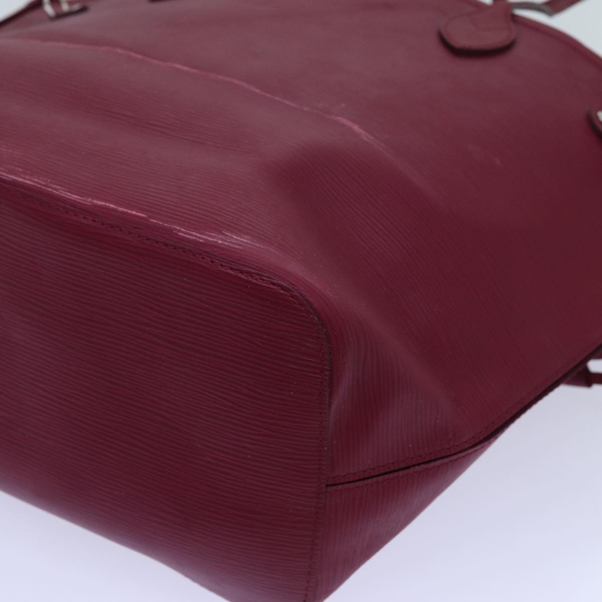 LOUIS VUITTON Epi Neverfull MM Tote Bag Fuchsia M40882 LV 71039