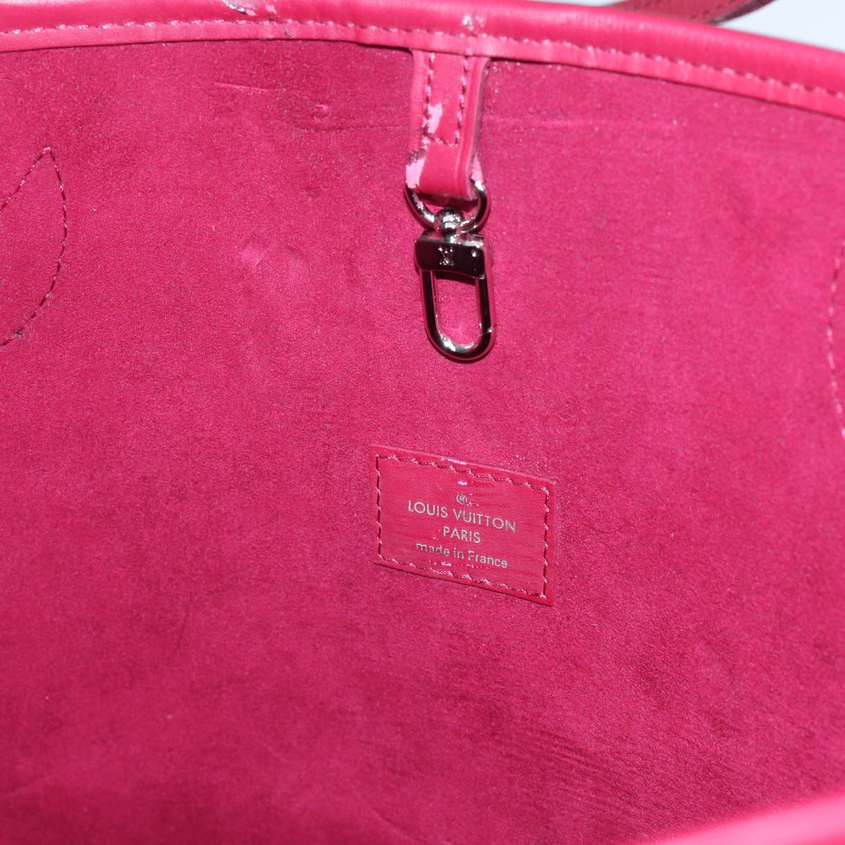 LOUIS VUITTON Epi Neverfull MM Tote Bag Fuchsia M40882 LV 71039