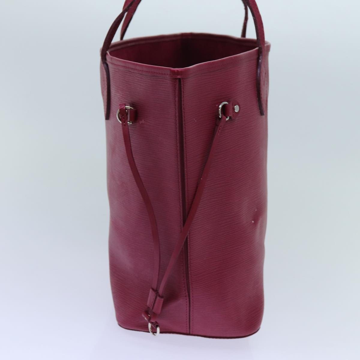 LOUIS VUITTON Epi Neverfull MM Tote Bag Fuchsia M40882 LV 71039