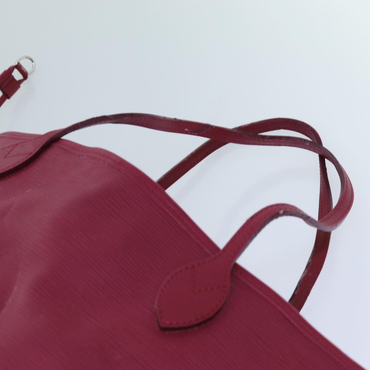 LOUIS VUITTON Epi Neverfull MM Tote Bag Fuchsia M40882 LV 71039