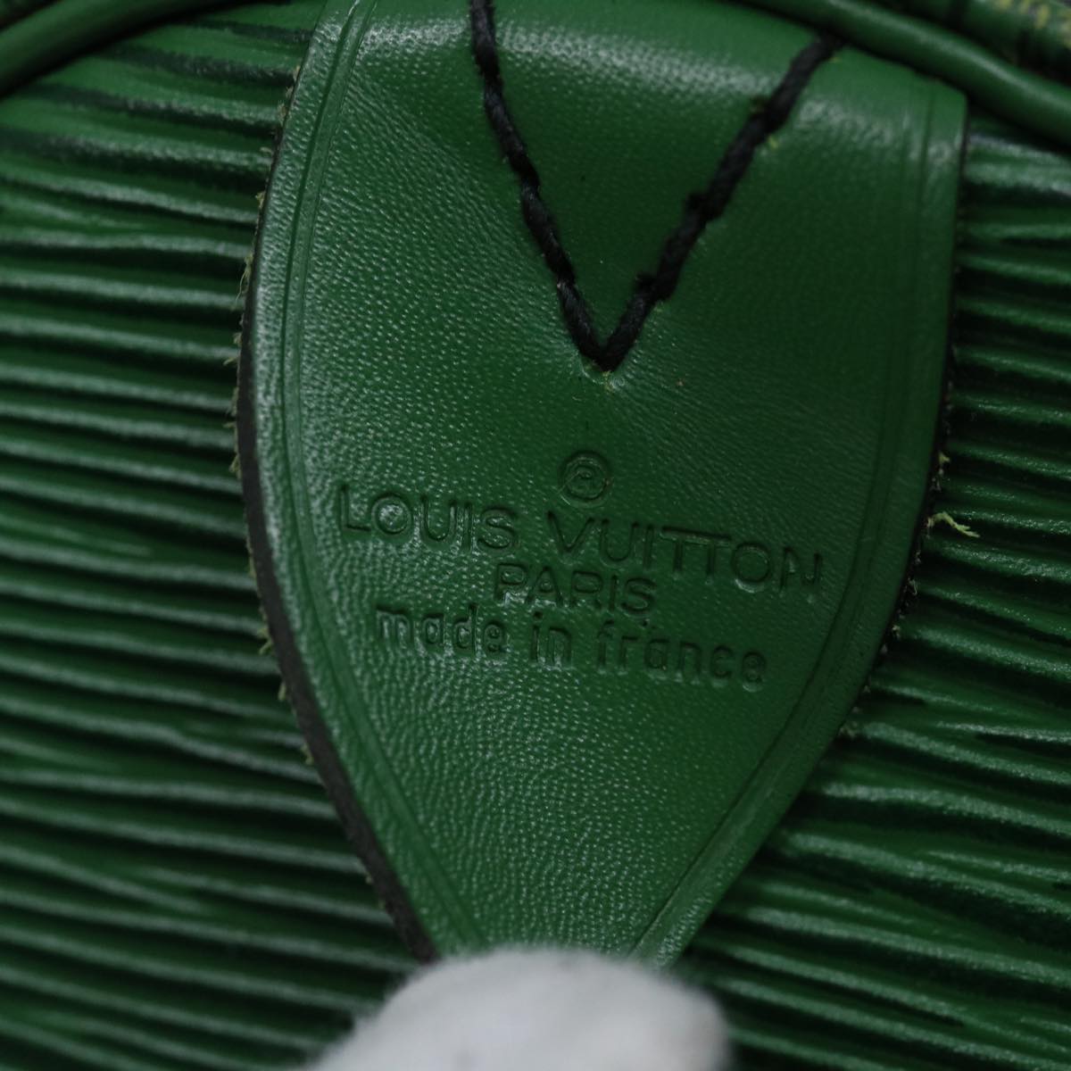 LOUIS VUITTON Epi Keepall 45 Boston Bag Green M42974 LV 71041