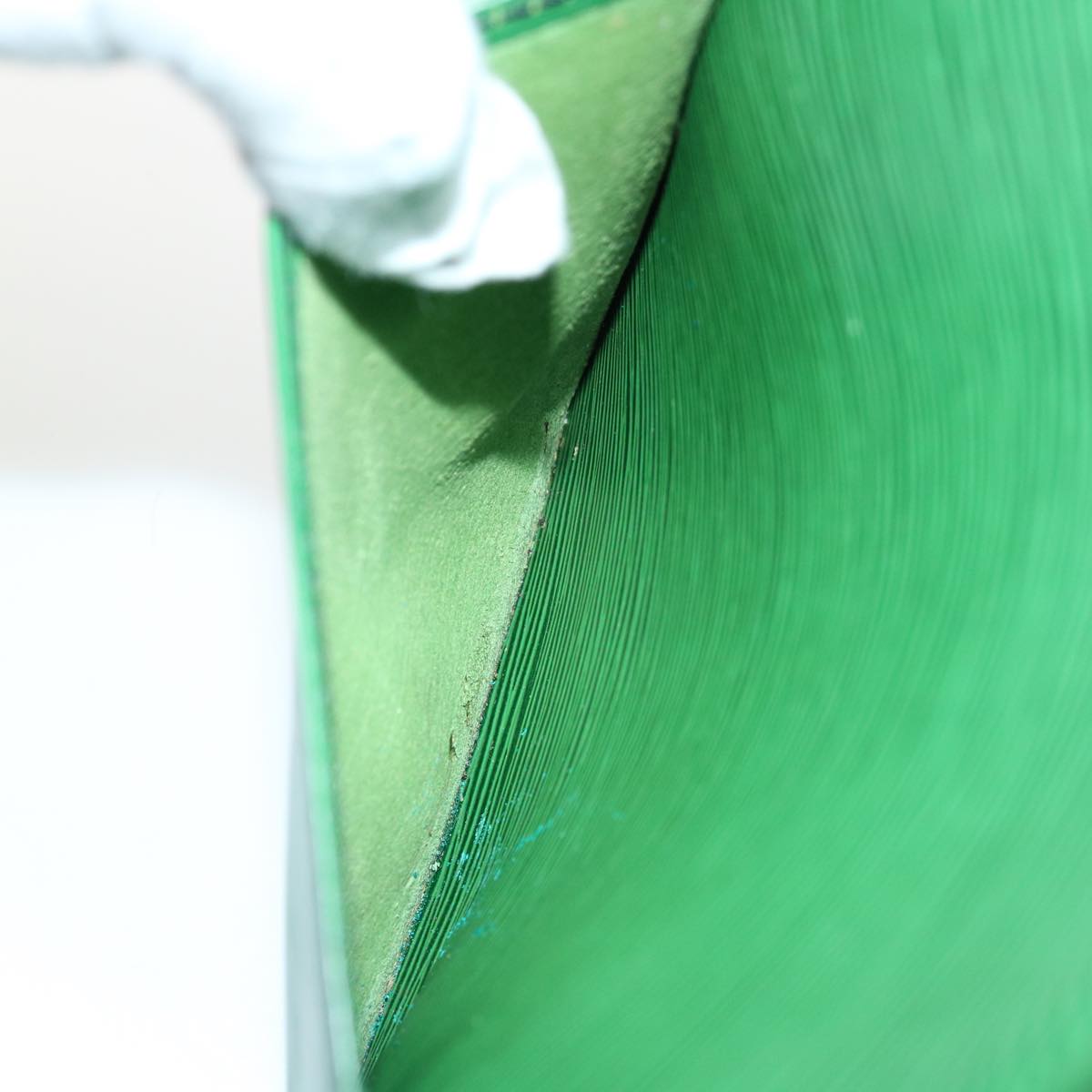 LOUIS VUITTON Epi Keepall 45 Boston Bag Green M42974 LV 71041