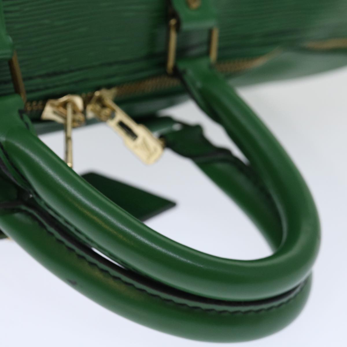 LOUIS VUITTON Epi Keepall 45 Boston Bag Green M42974 LV 71041