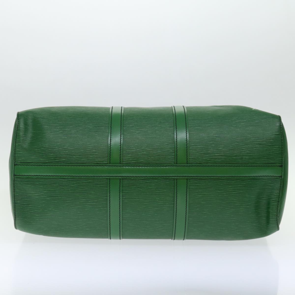 LOUIS VUITTON Epi Keepall 45 Boston Bag Green M42974 LV 71041