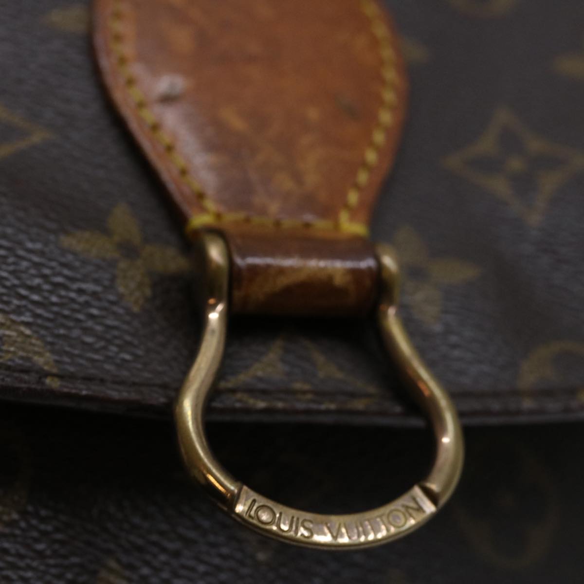 LOUIS VUITTON Monogram Saint Cloud GM Shoulder Bag M51242 LV 71050