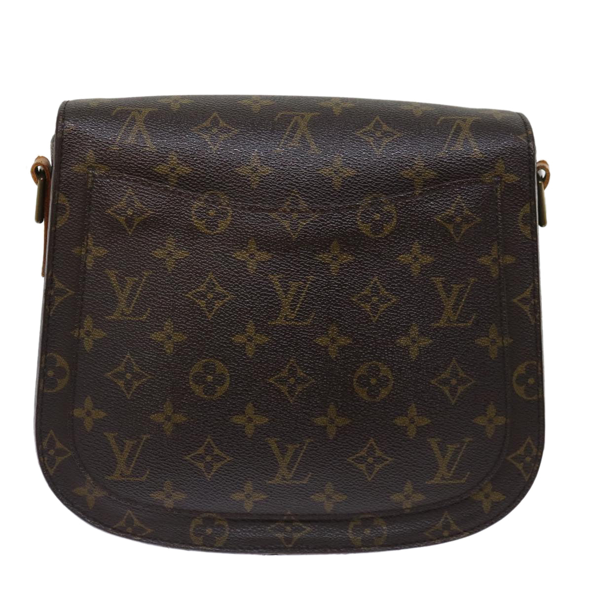 LOUIS VUITTON Monogram Saint Cloud GM Shoulder Bag M51242 LV 71050