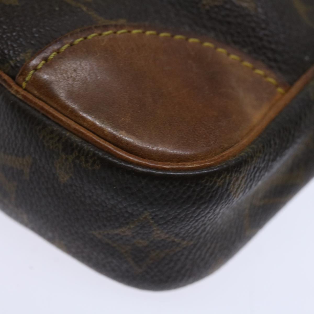 LOUIS VUITTON Monogram Marly Dragonne GM Clutch Bag M51825 LV 71051