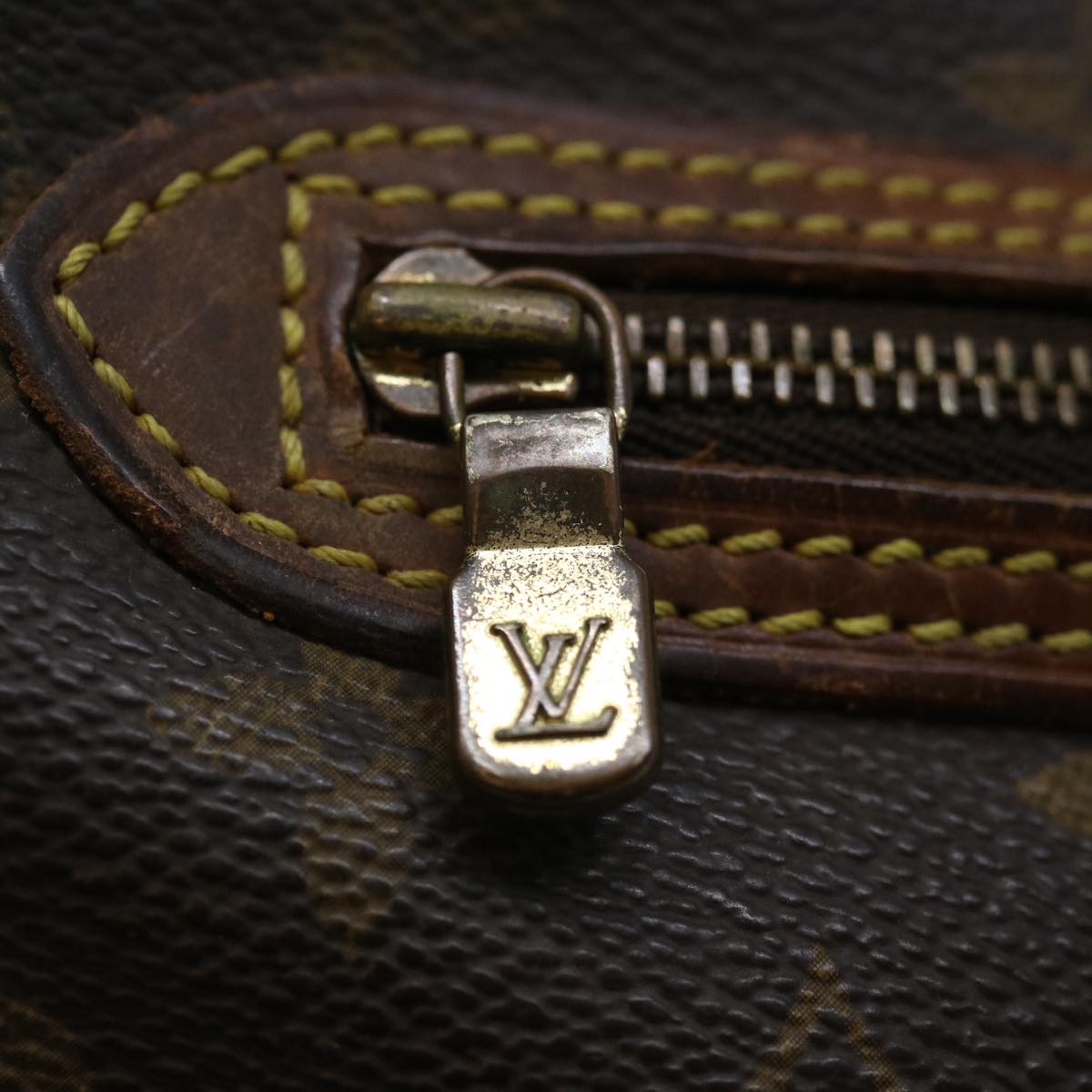 LOUIS VUITTON Monogram Marly Dragonne GM Clutch Bag M51825 LV 71051