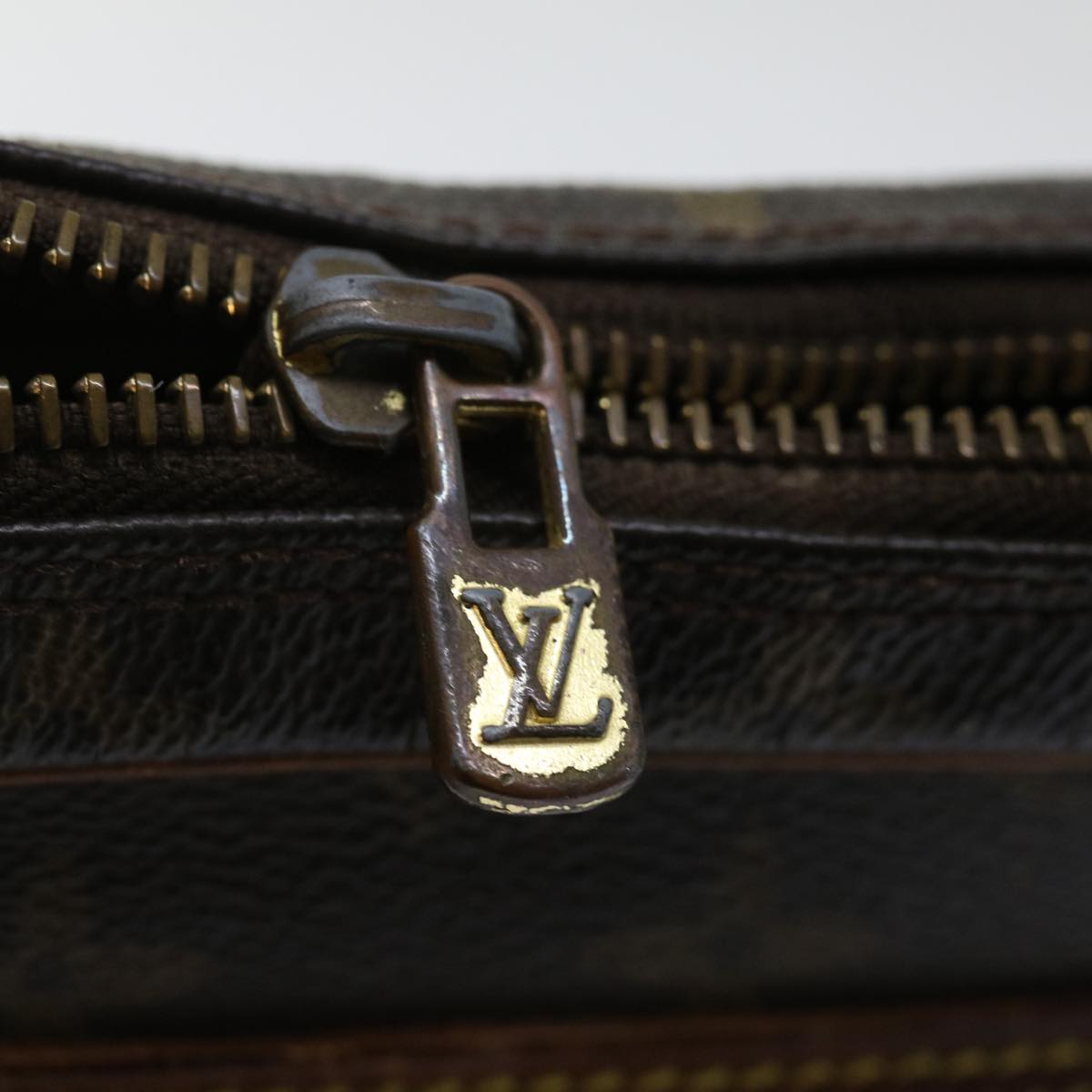 LOUIS VUITTON Monogram Marly Dragonne GM Clutch Bag M51825 LV 71051