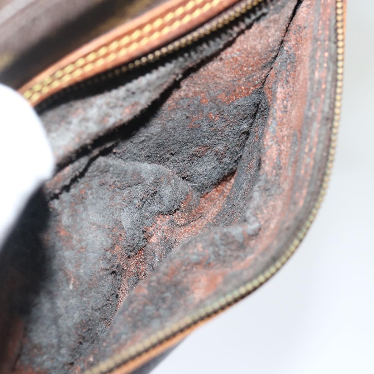 LOUIS VUITTON Monogram Marly Dragonne GM Clutch Bag M51825 LV 71051