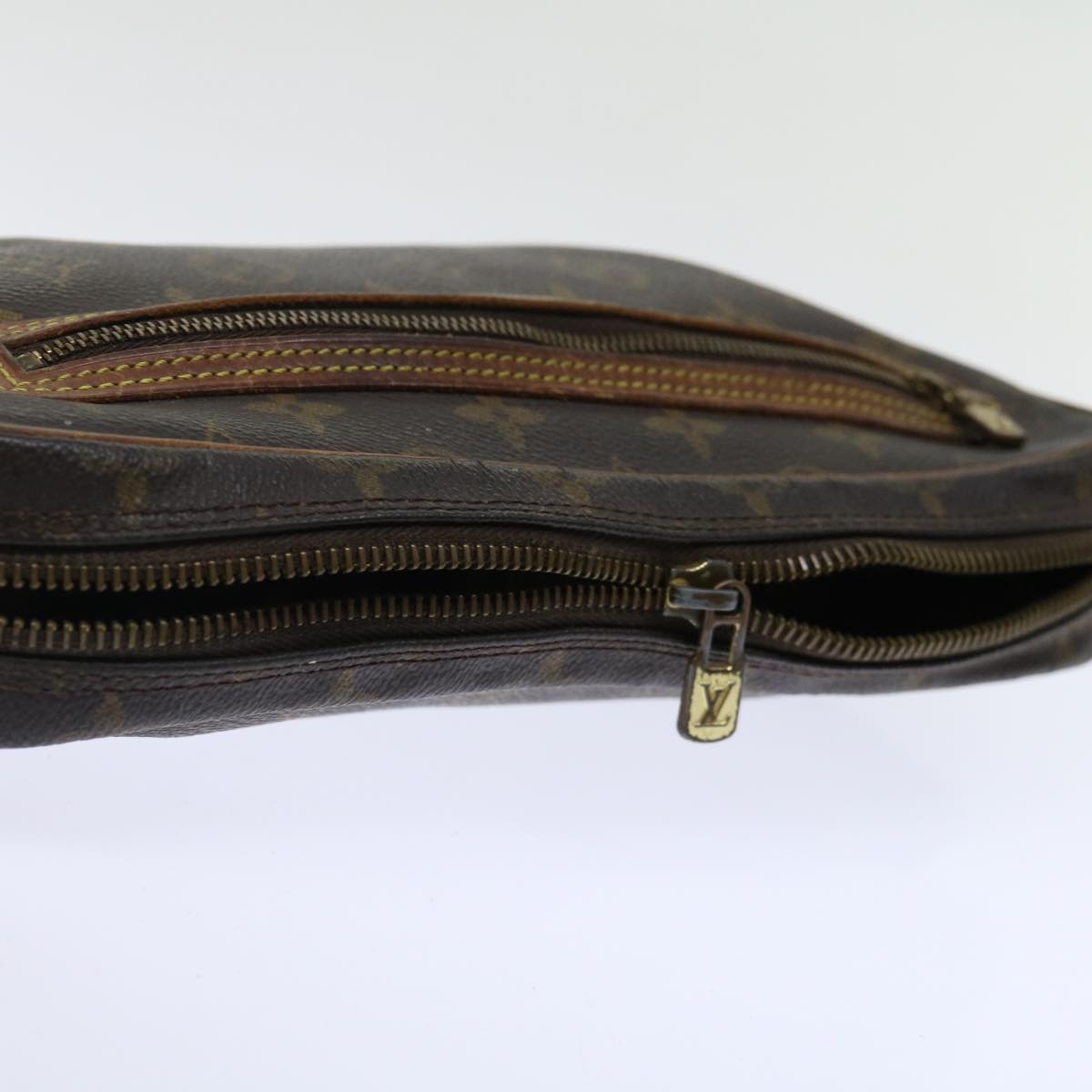 LOUIS VUITTON Monogram Marly Dragonne GM Clutch Bag M51825 LV 71051