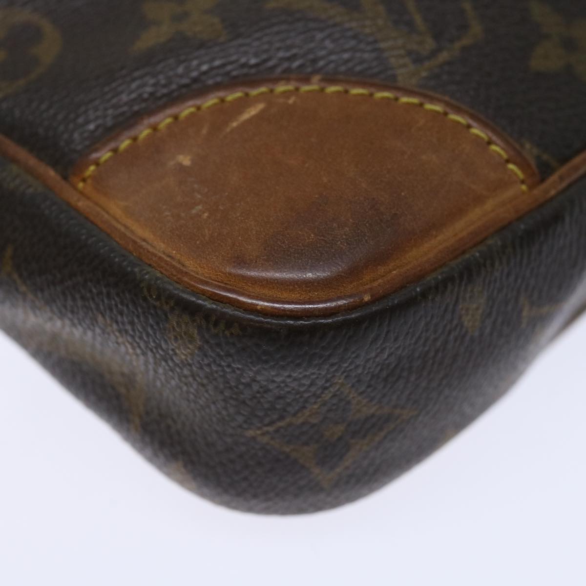 LOUIS VUITTON Monogram Marly Dragonne GM Clutch Bag M51825 LV 71051