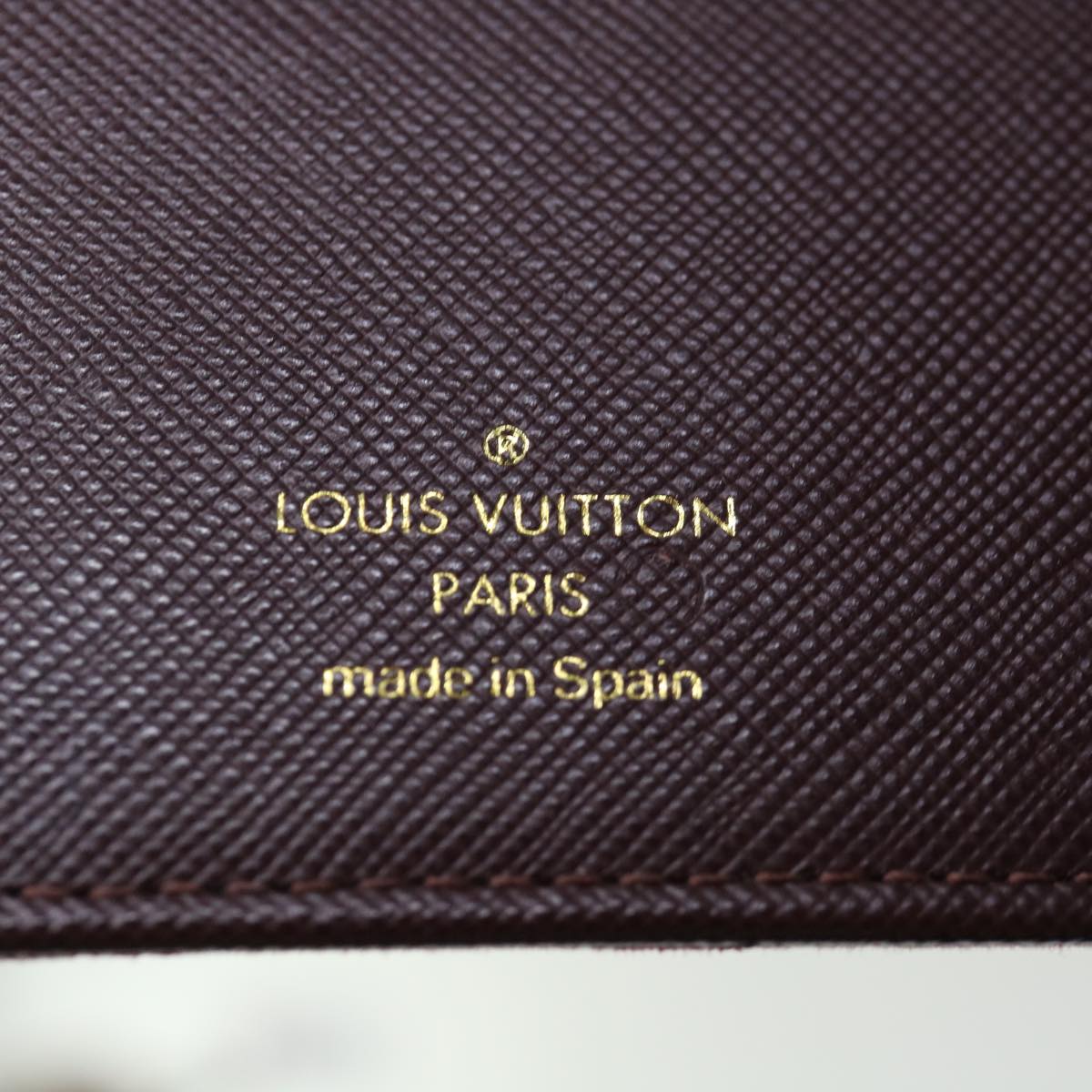 LOUIS VUITTON Monogram Mini Agenda PM Day Planner Cover Red R20912 LV 71058