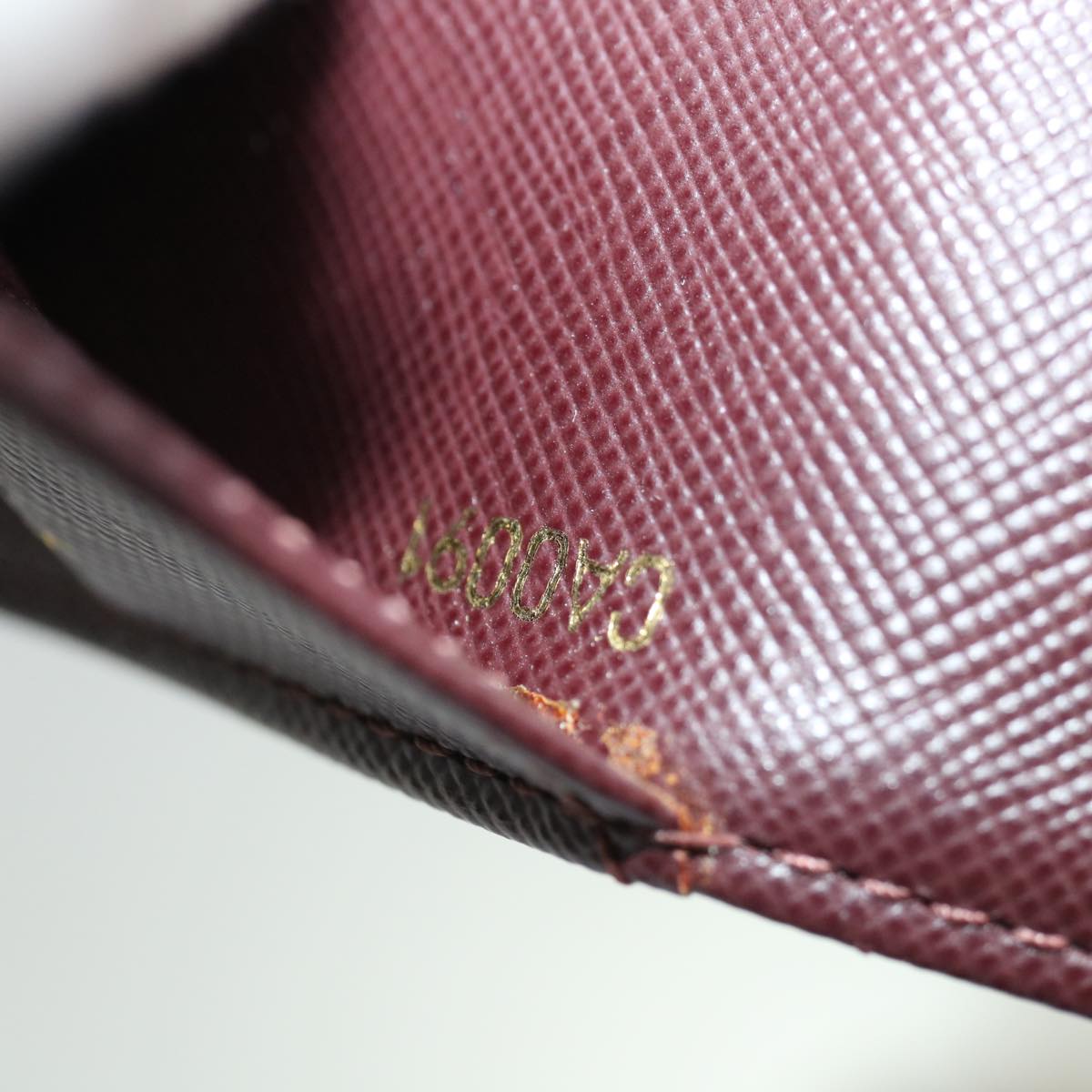 LOUIS VUITTON Monogram Mini Agenda PM Day Planner Cover Red R20912 LV 71058