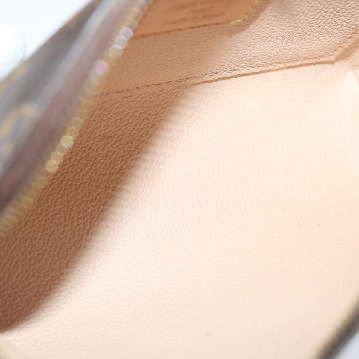 LOUIS VUITTON Monogram Pochette Cosmetic PM Cosmetic Pouch M47515 LV 71060