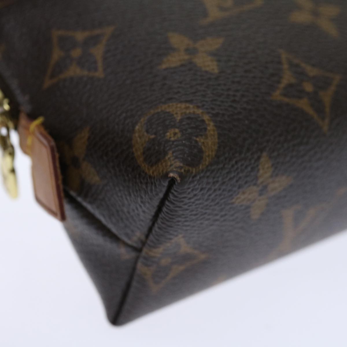 LOUIS VUITTON Monogram Pochette Cosmetic PM Cosmetic Pouch M47515 LV 71060