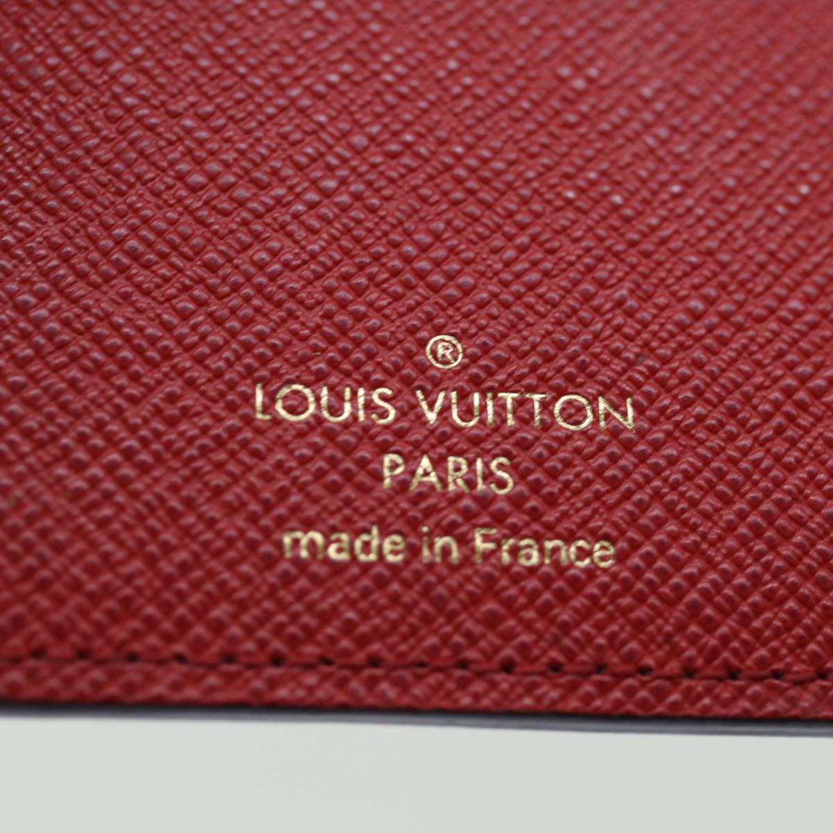 LOUIS VUITTON Monogram Quverture Carnepole Day Planner Cover GI0238 71068
