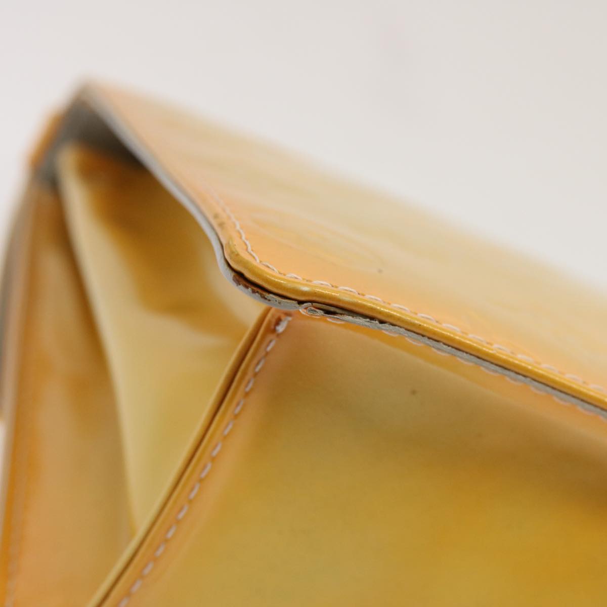 LOUIS VUITTON Monogram Vernis Spring street Hand Bag Gris M91029 LV 71070