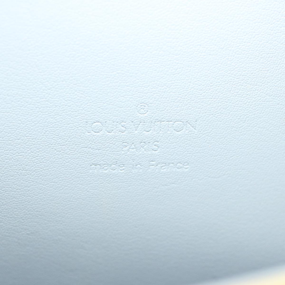 LOUIS VUITTON Monogram Vernis Spring street Hand Bag Gris M91029 LV 71070
