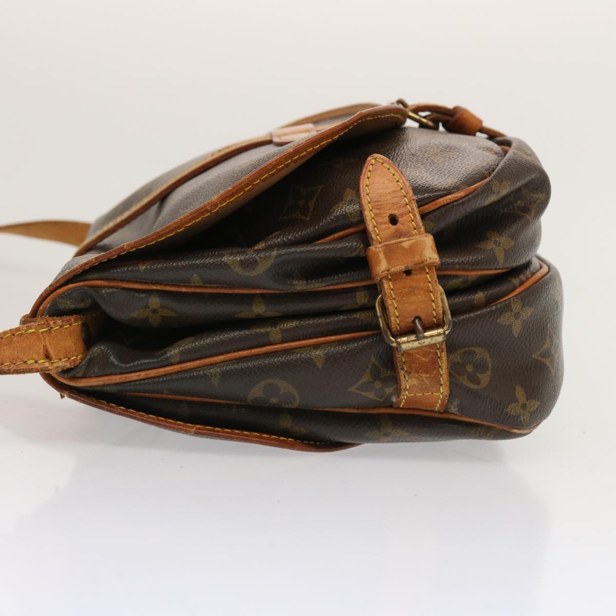 LOUIS VUITTON Monogram Saumur 30 Shoulder Bag M42256 LV 71080