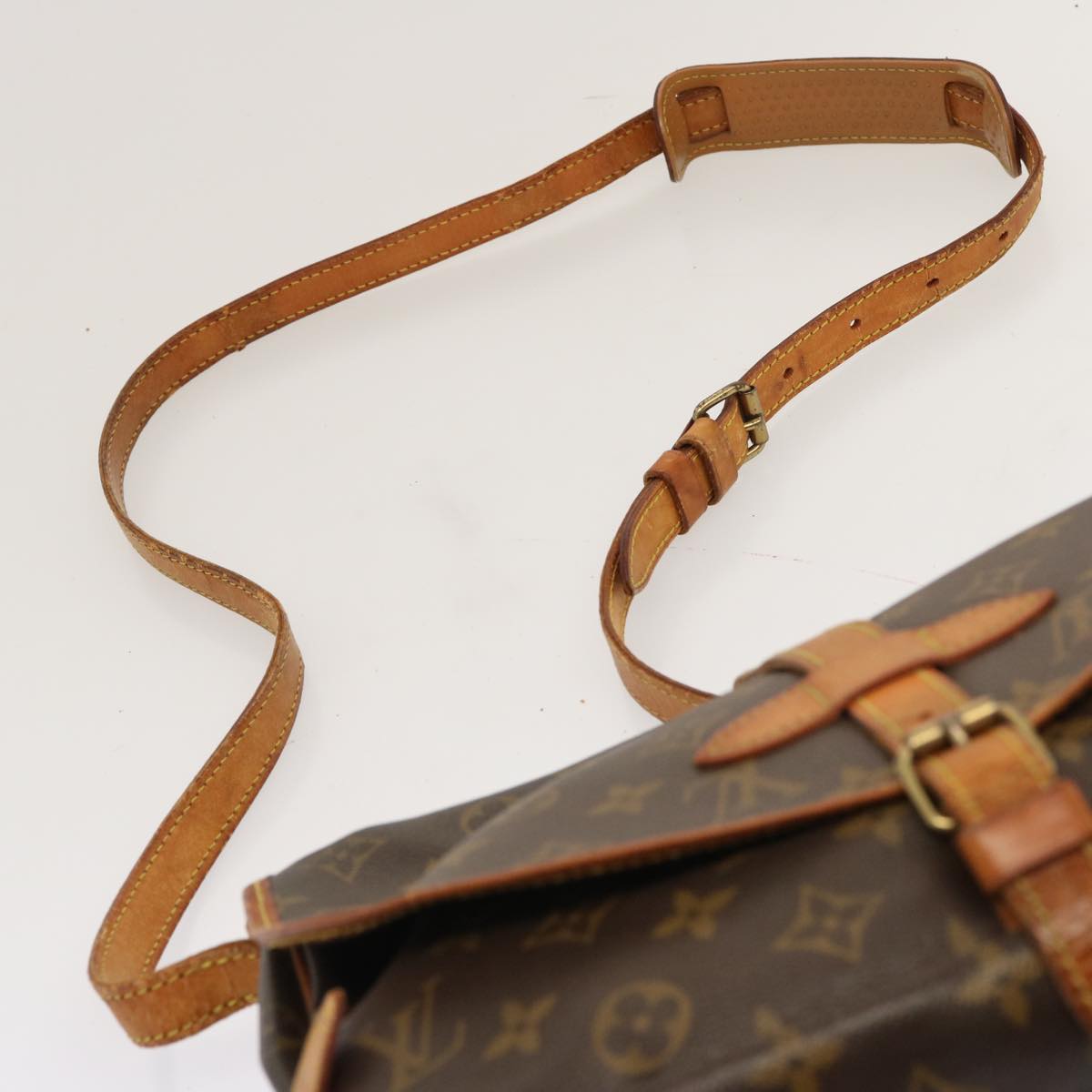 LOUIS VUITTON Monogram Saumur 30 Shoulder Bag M42256 LV 71080